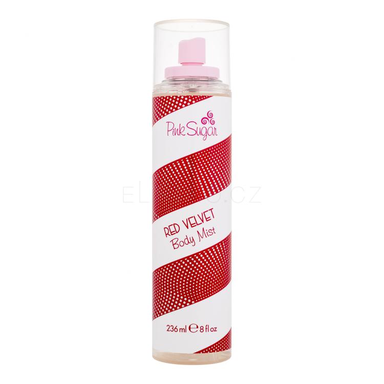 Pink Sugar Red Velvet Tělový sprej pro ženy 236 ml