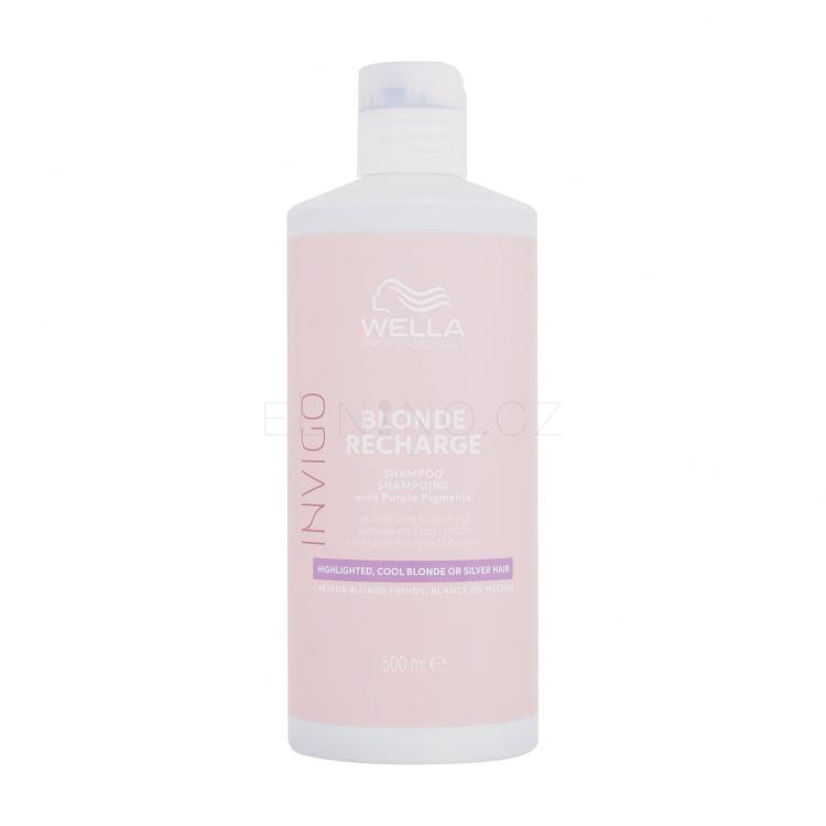 Wella Professionals Invigo Blonde Recharge Šampon pro ženy 500 ml