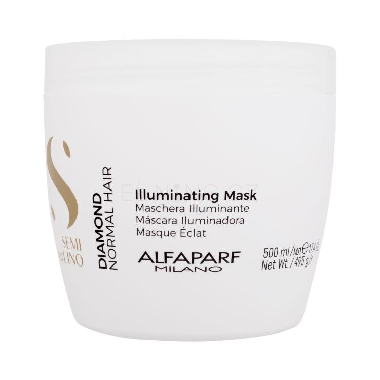 ALFAPARF MILANO Semi Di Lino Diamond llluminating Maska na vlasy pro ženy 500 ml