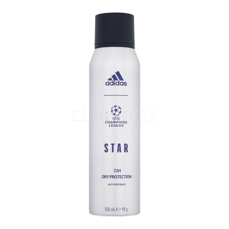 Adidas UEFA Champions League Star 72H Antiperspirant pro muže 150 ml