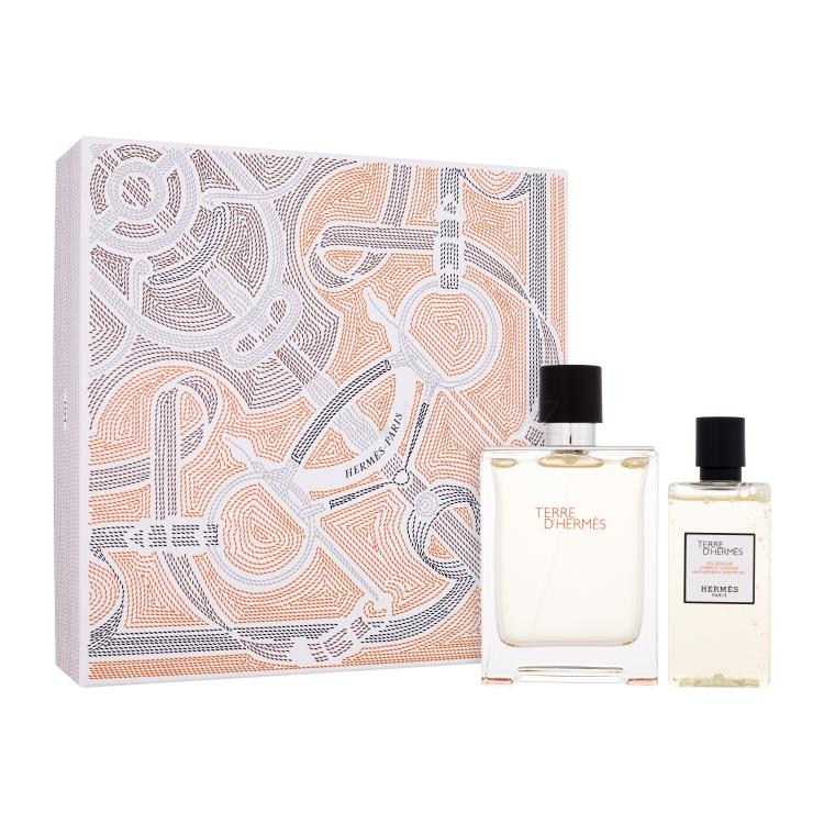 Hermes Terre d´Hermès SET3 Dárková kazeta toaletní voda 100 ml + sprchový gel 80 ml