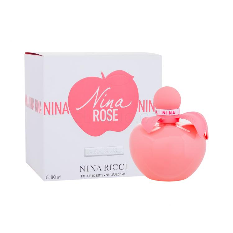 Nina Ricci Nina Rose Toaletní voda pro ženy 80 ml