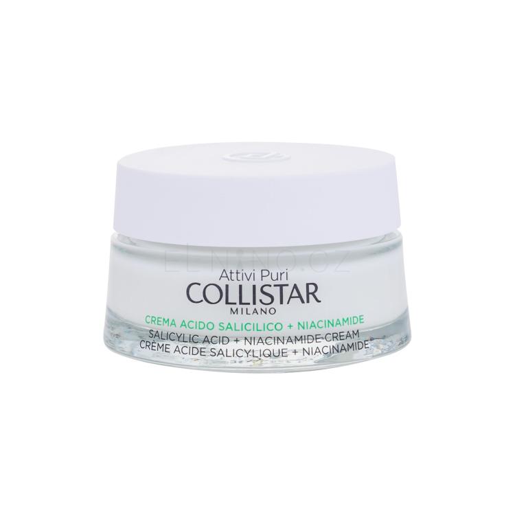 Collistar Pure Actives (Attivi Puri) Salicylic Acid + Niacinamide Cream Denní pleťový krém pro ženy 50 ml