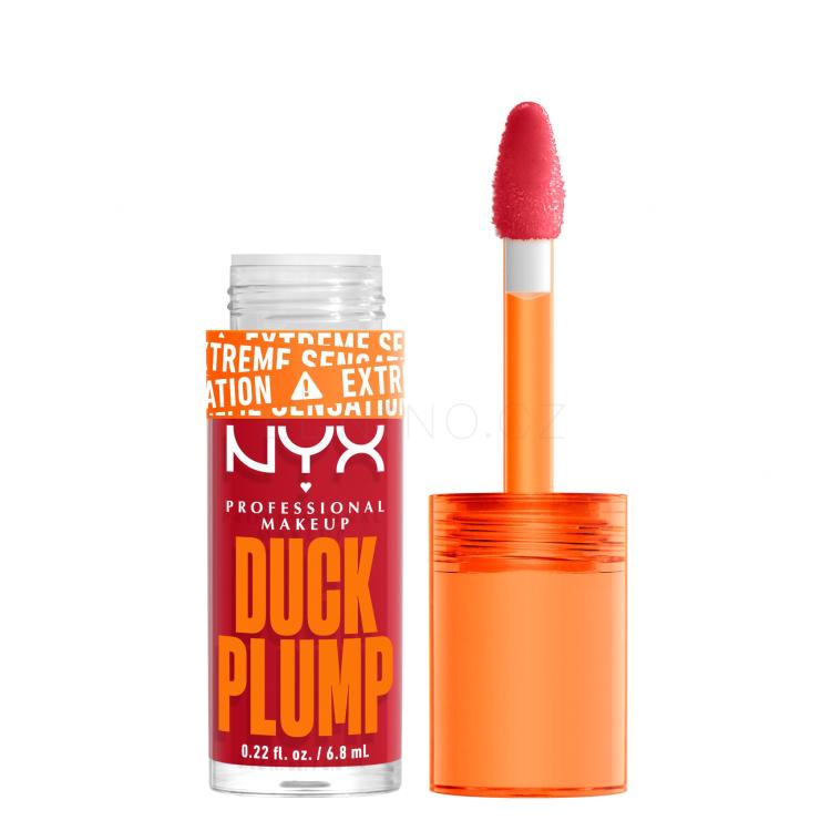 NYX Professional Makeup Duck Plump Lesk na rty pro ženy 6,8 ml Odstín 19 Cherry Spice