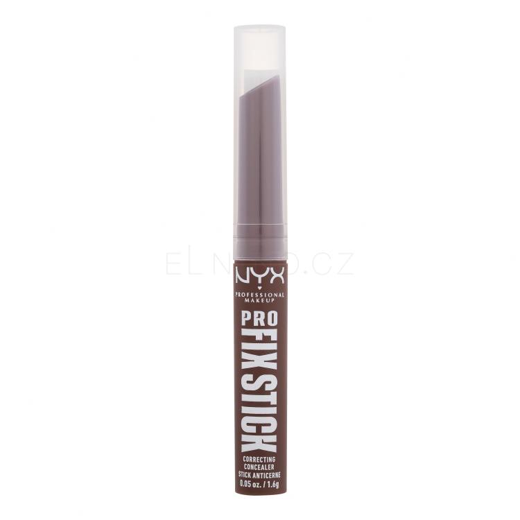 NYX Professional Makeup Pro Fix Stick Correcting Concealer Korektor pro ženy 1,6 g Odstín 17 Deep Walnut