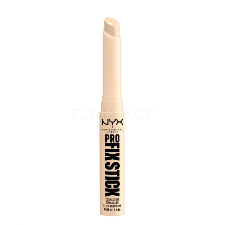 NYX Professional Makeup Pro Fix Stick Correcting Concealer Korektor pro ženy 1,6 g Odstín 01 Pale