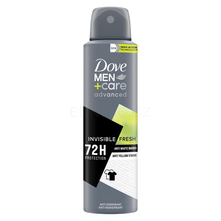 Dove Men + Care Advanced Invisible Fresh 72H Antiperspirant pro muže 150 ml