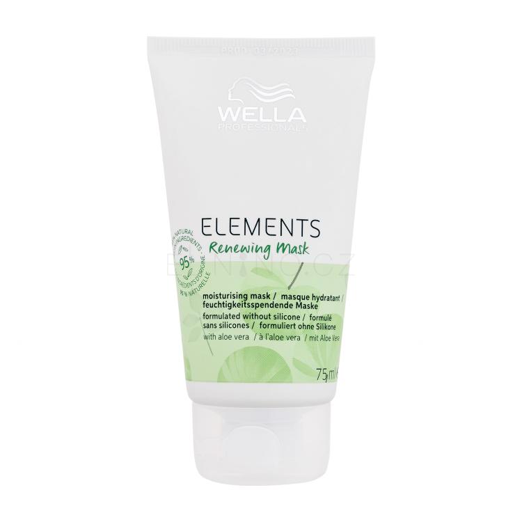 Wella Professionals Elements Renewing Mask Maska na vlasy pro ženy 75 ml