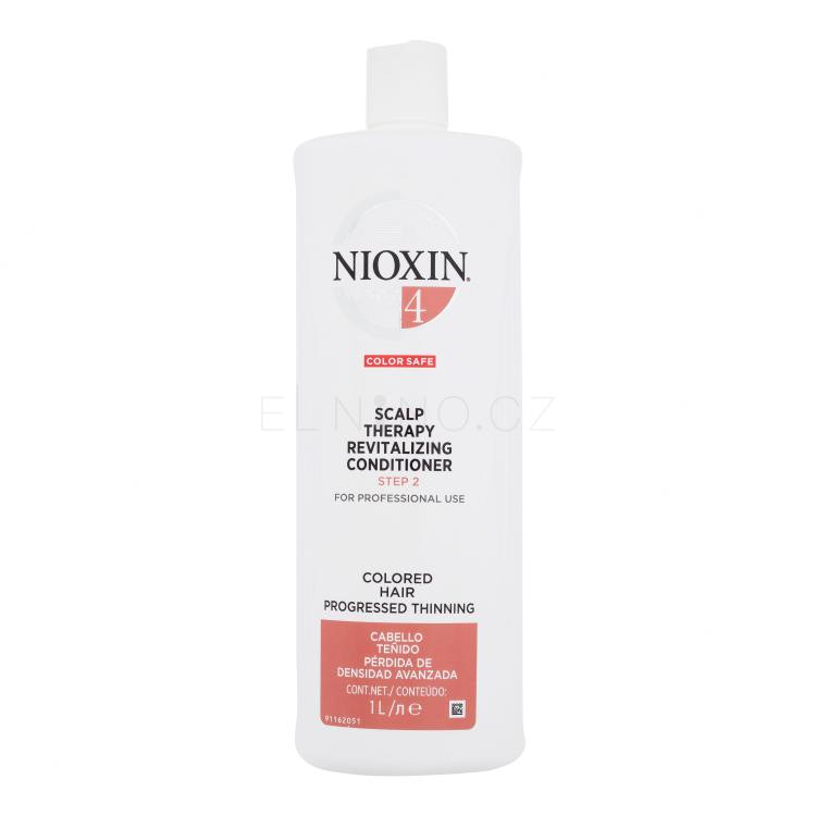Nioxin System 4 Color Safe Scalp Therapy Revitalizing Conditioner Kondicionér pro ženy 1000 ml