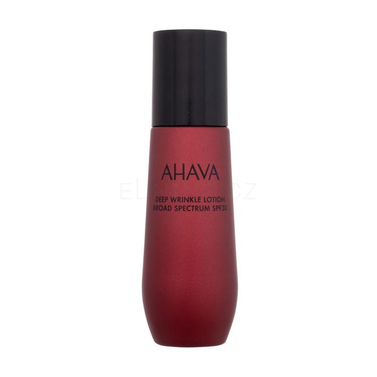 AHAVA Apple Of Sodom Advanced Deep Wrinkle Lotion SPF30 Denní pleťový krém pro ženy 50 ml
