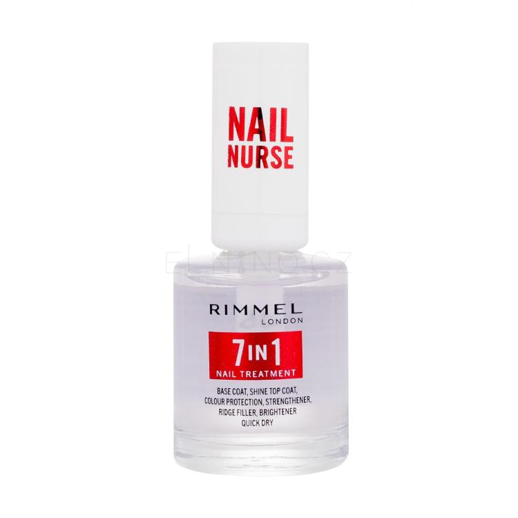 Rimmel London Nail Nurse 7in1 Nail Treatment Lak na nehty pro ženy 12 ml