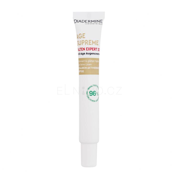 Diadermine Age Supreme Wrinkle Expert 3D Eye Cream Oční krém pro ženy 15 ml