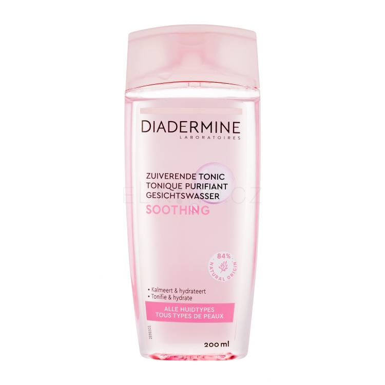 Diadermine Soothing Tonic Pleťová voda a sprej pro ženy 200 ml