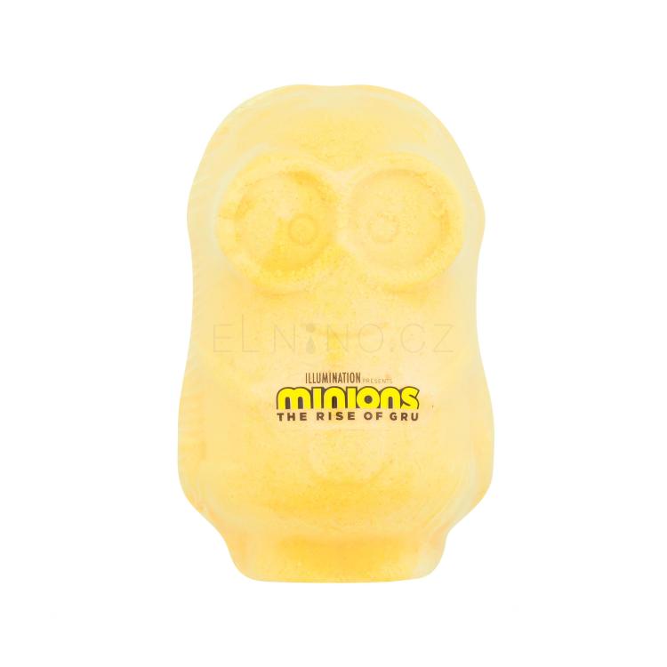 Minions Minions Bath Fizzer Yellow Bomba do koupele pro děti 140 g