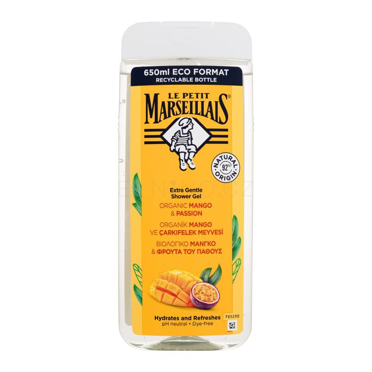 Le Petit Marseillais Extra Gentle Shower Gel Organic Mango &amp; Passion Sprchový gel 650 ml