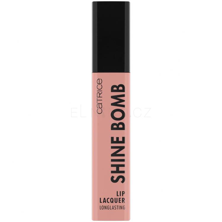 Catrice Shine Bomb Lip Lacquer Rtěnka pro ženy 3 ml Odstín 010 French Silk