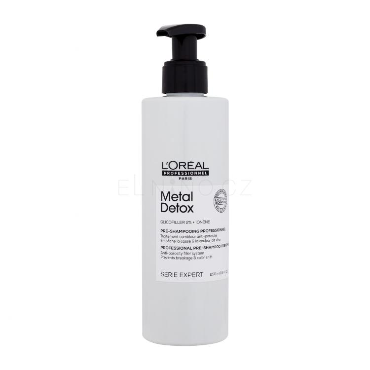 L'Oréal Professionnel Metal Detox Professional Pre-Shampoo Treatment Šampon pro ženy 250 ml