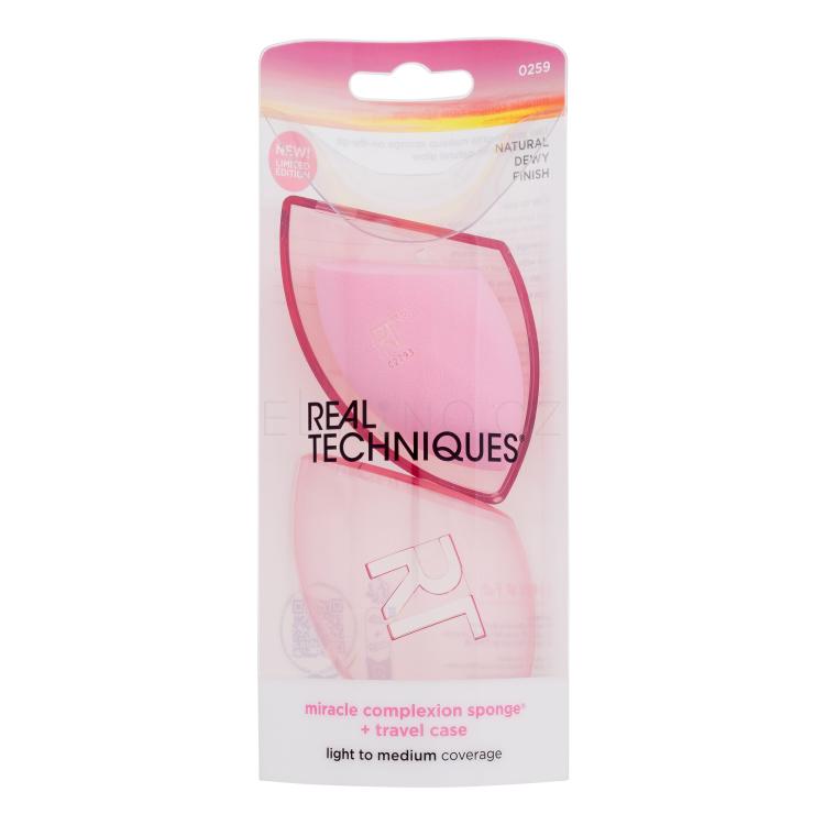 Real Techniques Miracle Complexion Sponge Limited Edition Pink Aplikátor pro ženy Set
