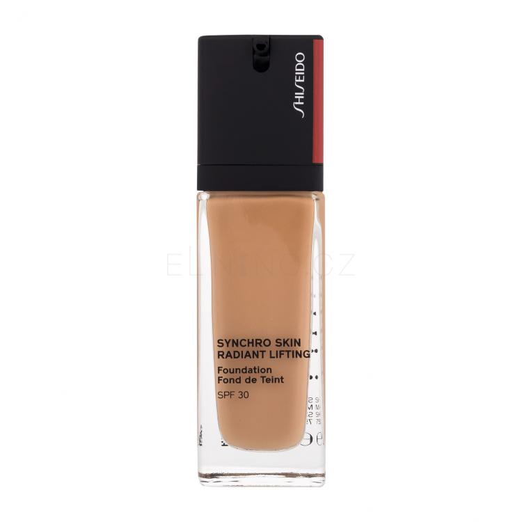 Shiseido Synchro Skin Radiant Lifting SPF30 Make-up pro ženy 30 ml Odstín 350 Maple