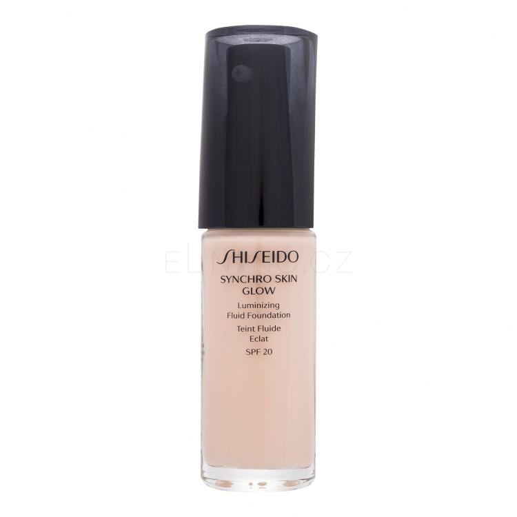 Shiseido Synchro Skin Glow SPF20 Make-up pro ženy 30 ml Odstín Rose 1