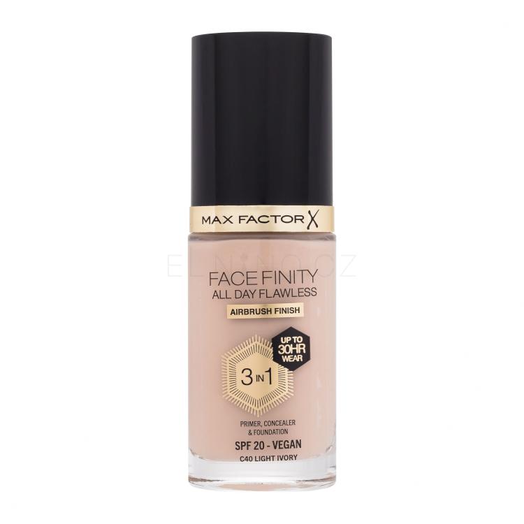 Max Factor Facefinity All Day Flawless SPF20 Make-up pro ženy 30 ml Odstín C40 Light Ivory