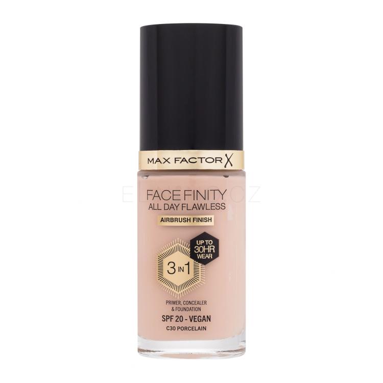 Max Factor Facefinity All Day Flawless SPF20 Make-up pro ženy 30 ml Odstín C30 Porcelain