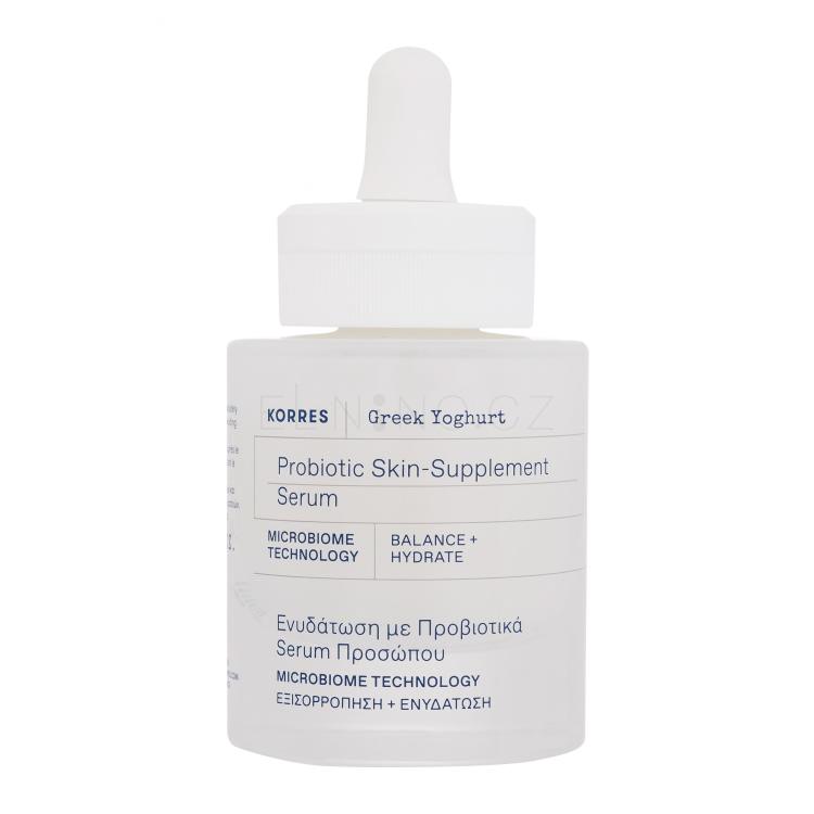Korres Greek Yoghurt Probiotic Skin-Supplement Serum Pleťové sérum pro ženy 30 ml