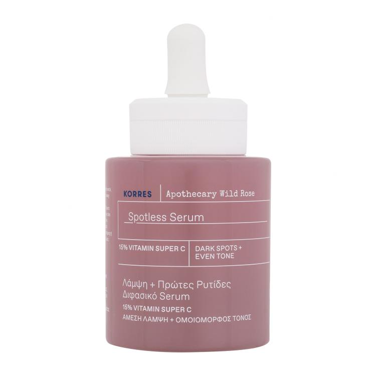 Korres Apothecary Wild Rose Spotless Serum Pleťové sérum pro ženy 30 ml