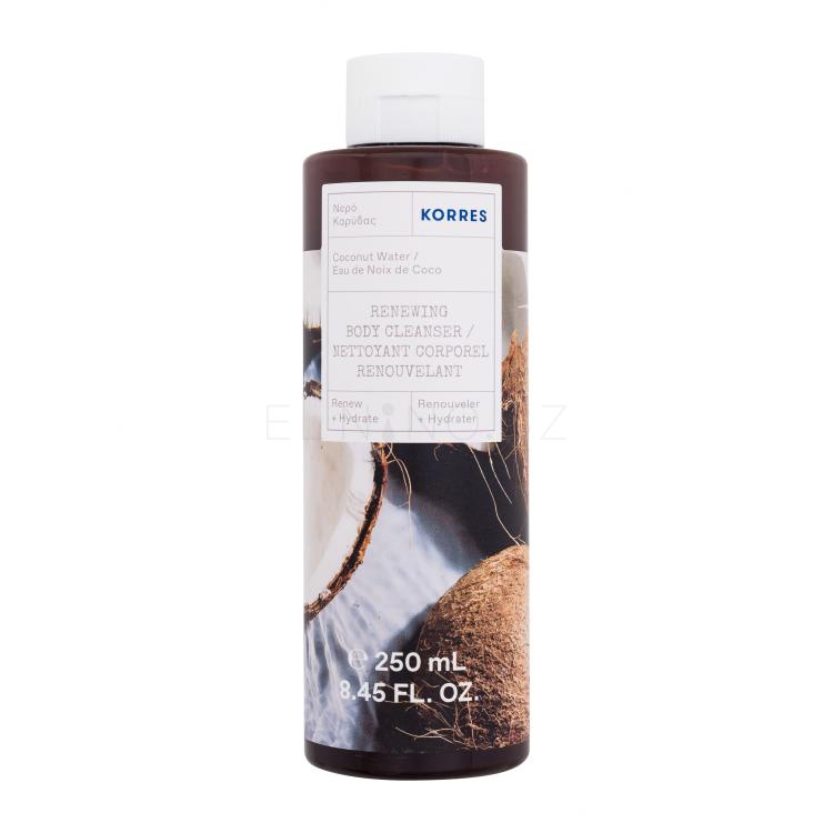 Korres Coconut Water Renewing Body Cleanser Sprchový gel pro ženy 250 ml