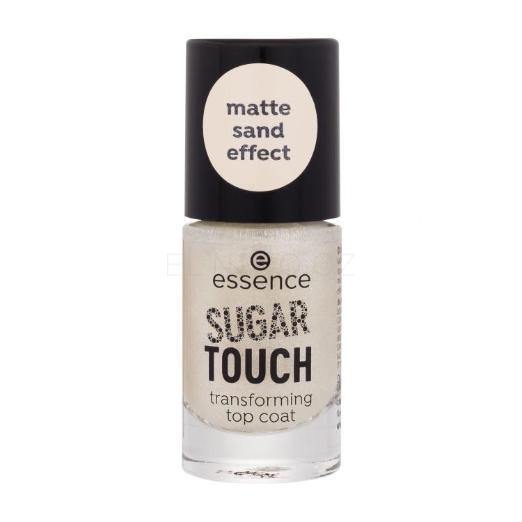 Essence Sugar Touch Transforming Top Coat Lak na nehty pro ženy 8 ml