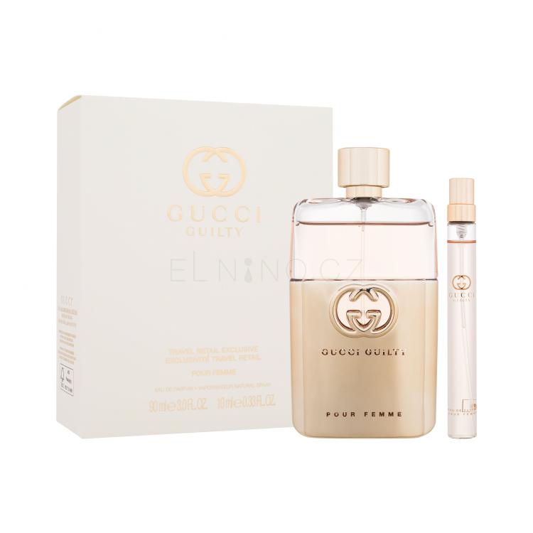 Gucci Guilty Dárková kazeta parfémovaná voda 90 ml + parfémovaná voda 10 ml