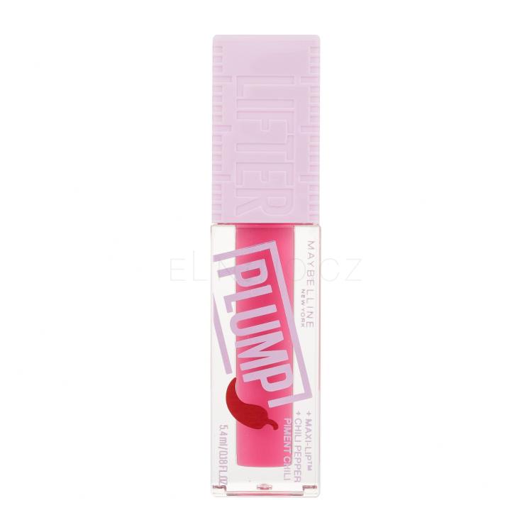 Maybelline Lifter Plump Lesk na rty pro ženy 5,4 ml Odstín 003 Pink Sting