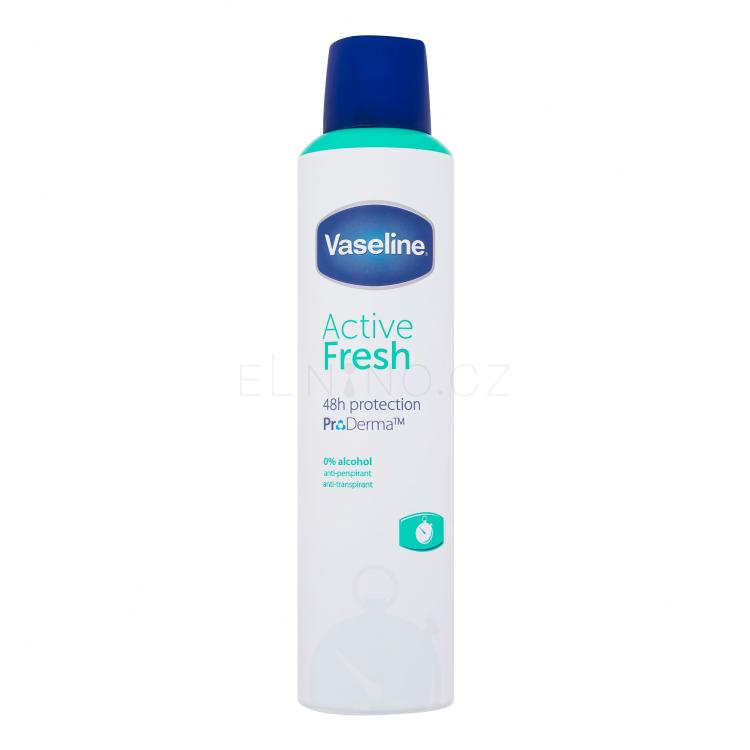 Vaseline Active Fresh Antiperspirant pro ženy 250 ml
