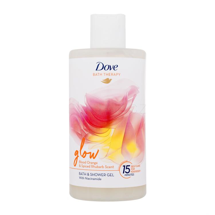 Dove Bath Therapy Glow Bath &amp; Shower Gel Sprchový gel pro ženy 400 ml
