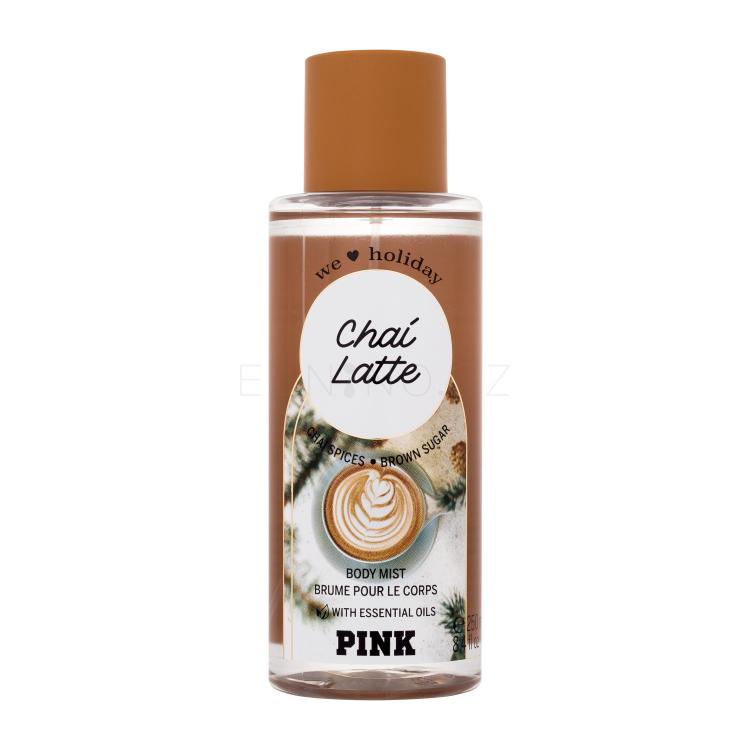 Victoria´s Secret Pink Chai Latte Tělový sprej pro ženy 250 ml