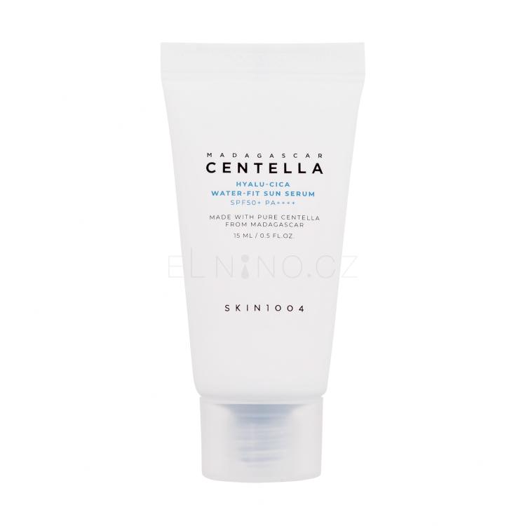 SKIN1004 Hyalu-Cica Water-Fit Sun Serum SPF50+ Opalovací přípravek na obličej pro ženy 15 ml