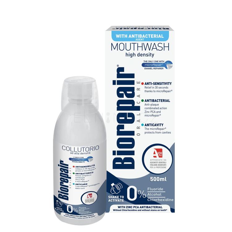 Biorepair Antibacterial Mouthwash 3in1 Ústní voda 500 ml