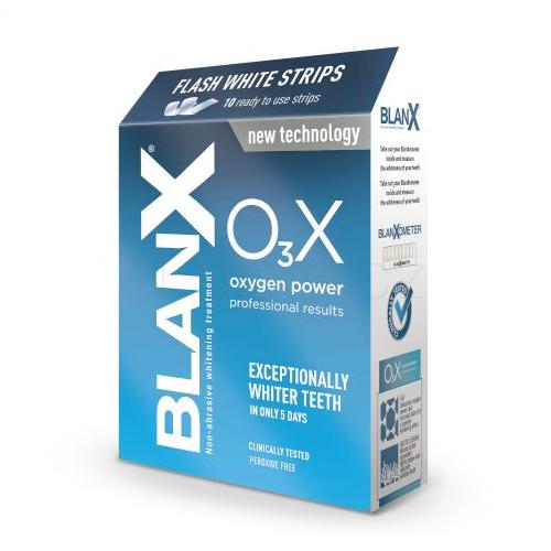 BlanX O3X Oxygen Power Flash White Strips Bělení zubů Set