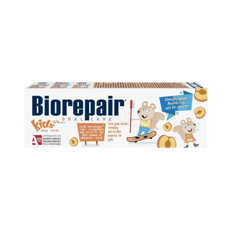 Biorepair Kids 0-6 Peach Zubní pasta pro děti 50 ml