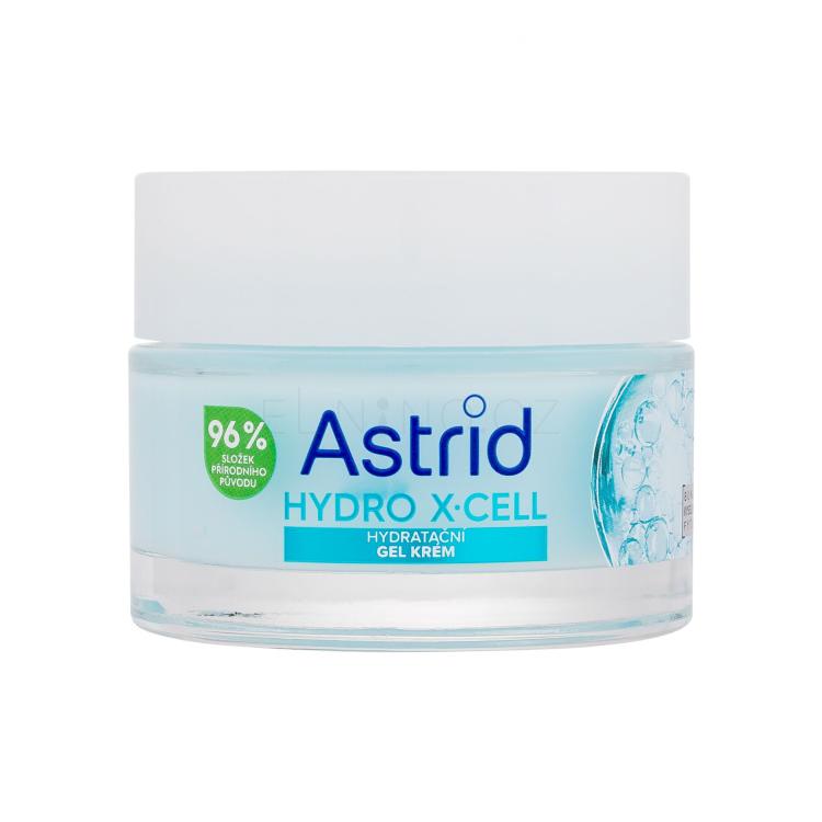Astrid Hydro X-Cell Hydrating Gel Cream Denní pleťový krém pro ženy 50 ml