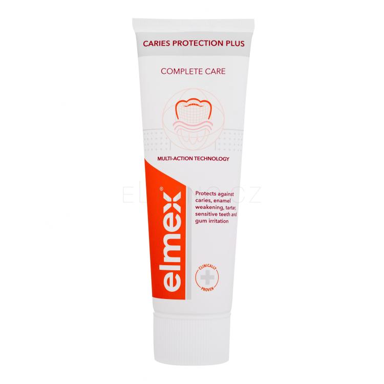 Elmex Caries Protection Plus Complete Care Zubní pasta 75 ml poškozená krabička