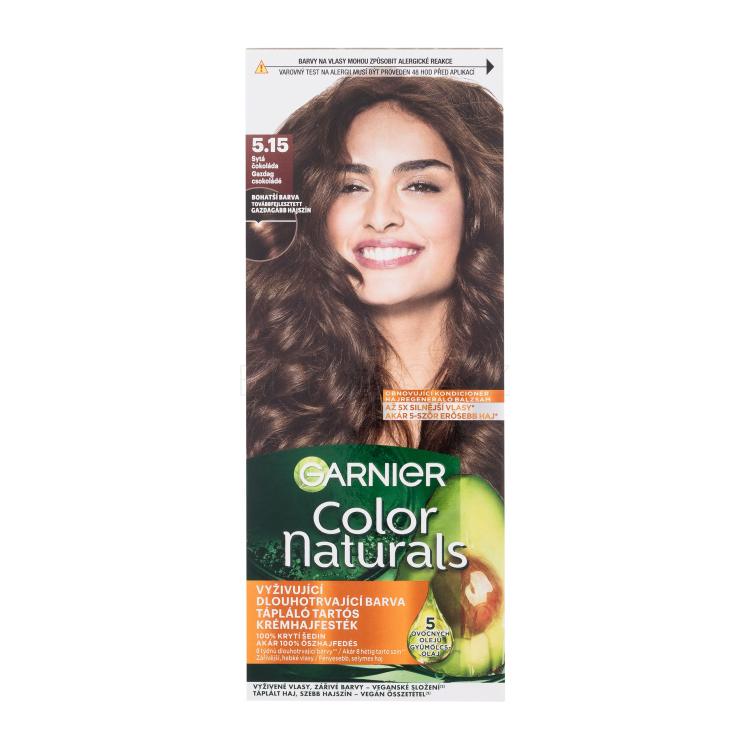 Garnier Color Naturals Barva na vlasy pro ženy 40 ml Odstín 5.15 Rich Chocolate