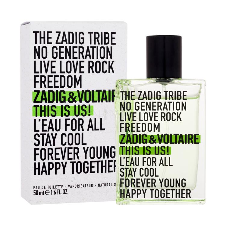 Zadig &amp; Voltaire This Is Us! L&#039;Eau For All Toaletní voda 50 ml