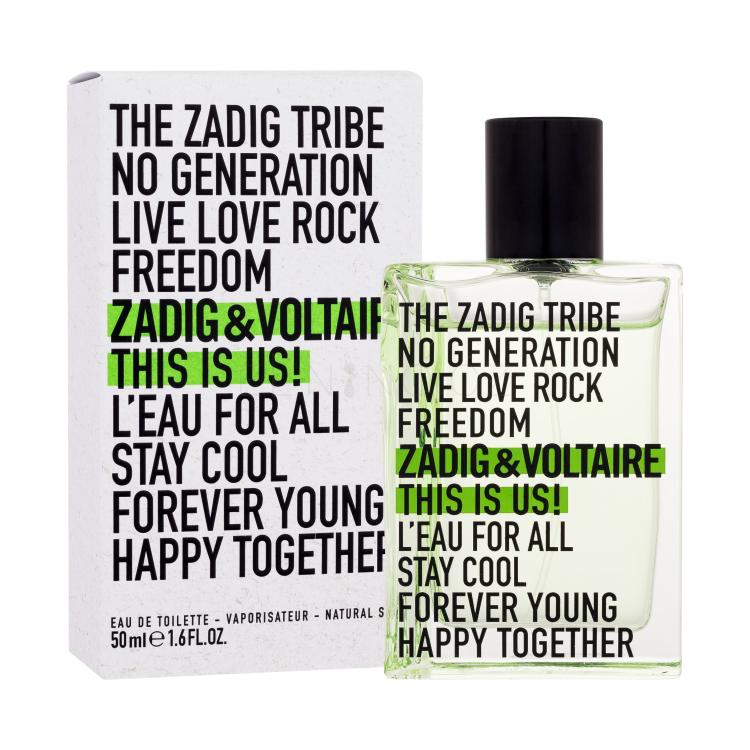 Zadig &amp; Voltaire This Is Us! L'Eau For All Toaletní voda 50 ml