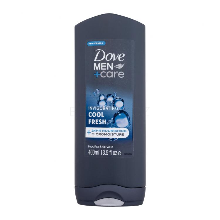 Dove Men + Care Invigorating Cool Fresh Sprchový gel pro muže 400 ml