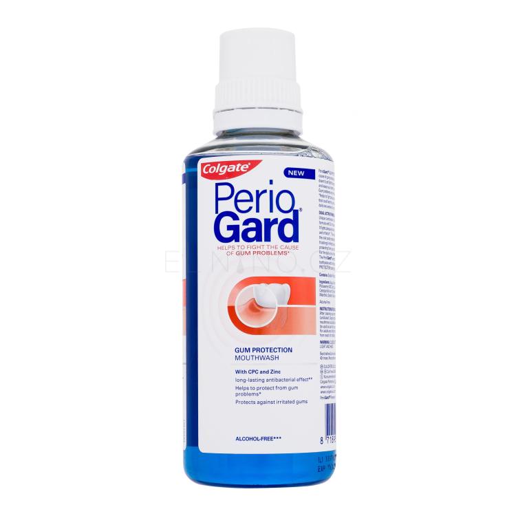 Colgate Perio Gard Gum Protection Mouthwash Ústní voda 400 ml
