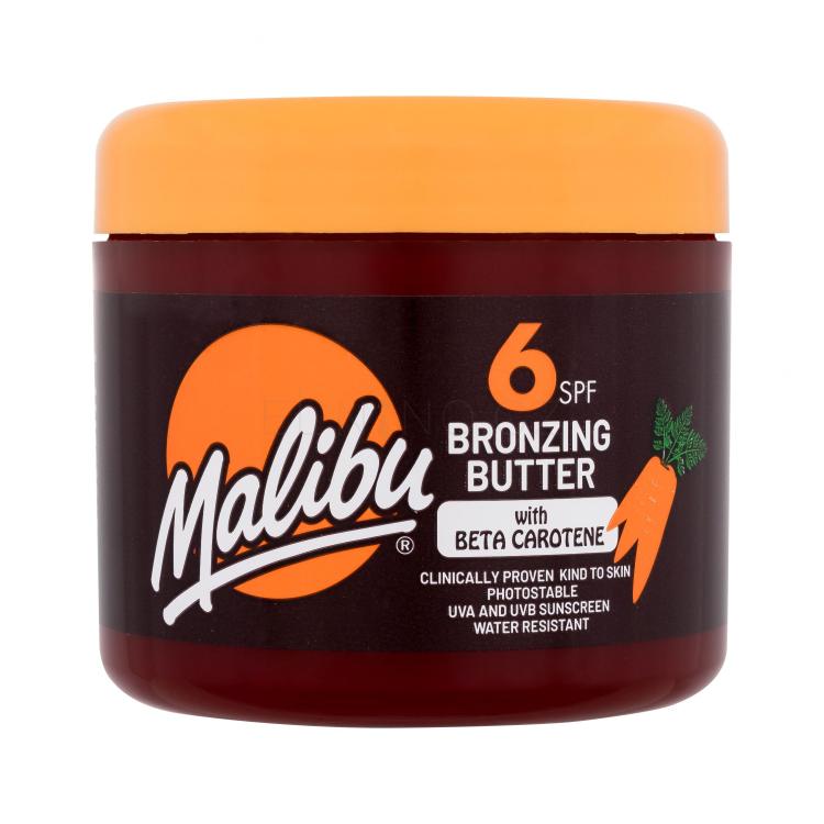 Malibu Bronzing Butter With Carotene SPF6 Opalovací přípravek na tělo pro ženy 300 ml