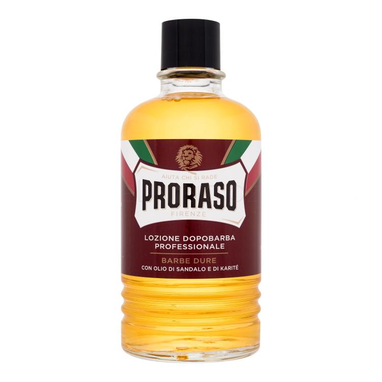 PRORASO Red After Shave Lotion Voda po holení pro muže 400 ml