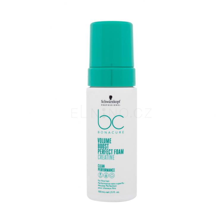 Schwarzkopf Professional BC Bonacure Volume Boost Creatine Perfect Foam Pro objem vlasů pro ženy 150 ml poškozený flakon