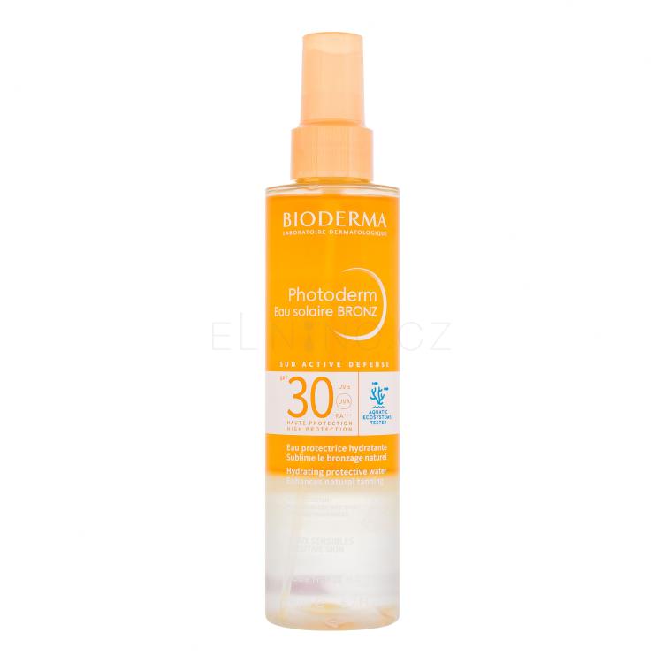 BIODERMA Photoderm Eau Solaire Bronz SPF30 Opalovací přípravek na tělo 200 ml